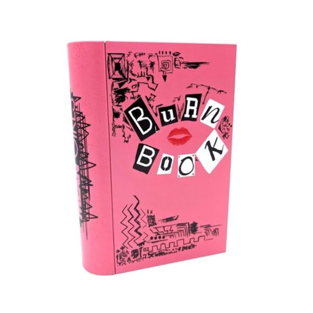AMC Mean Girls Burn Book Popcorn box